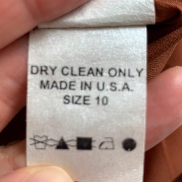 Drama retro floral print silk skirt size 10 - Picture 7 of 9